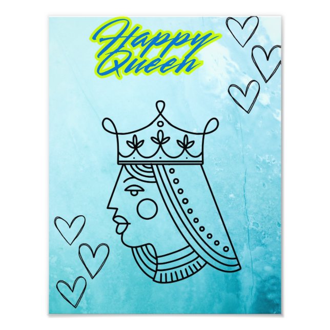 Foto Rainha Feliz (Frente)