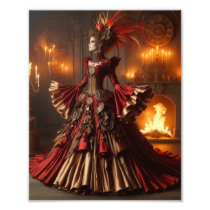 Foto Rainha Fenix Steampunk Vitoriana Industrial