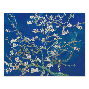 Foto Ramos de Amendoeira em Flor (Índigo) Van Gogh