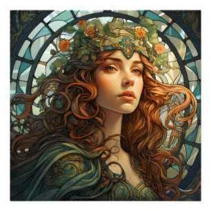 Foto Rapariga de Vidro Nouveau