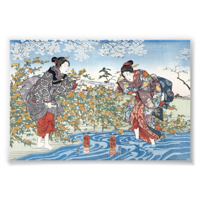 Foto Raparigas Japonesas por Ide Tama River (Frente)