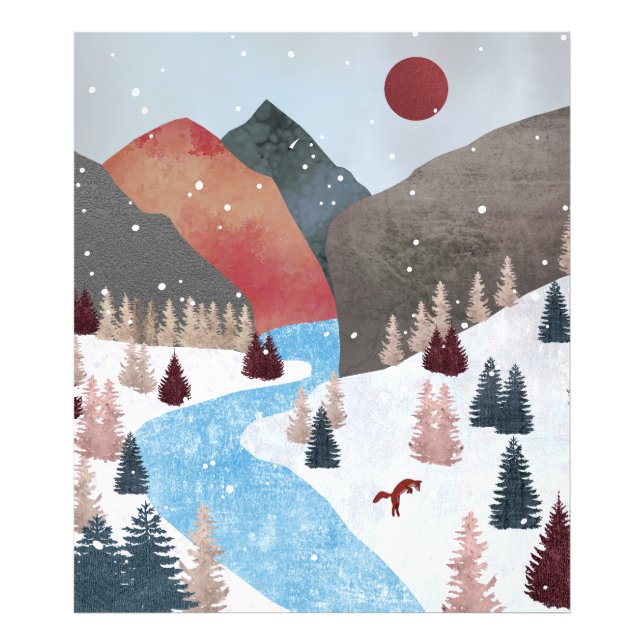 Foto Raposa de caça de inverno (Frente)