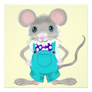 Foto Ratozinho fofo e elegante