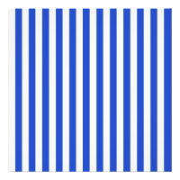 Real Blue Combination Stripes por Shirley Taylor