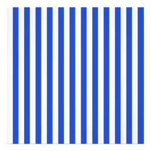 Foto Real Blue Combination Stripes por Shirley Taylor