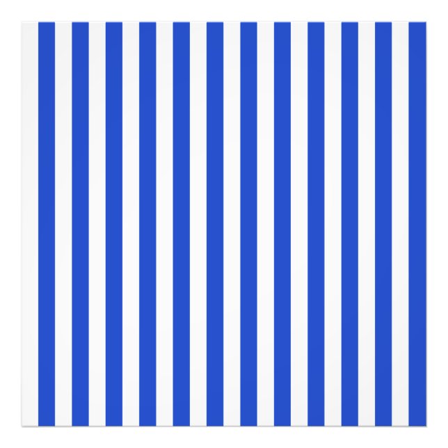 Foto Real Blue Combination Stripes por Shirley Taylor (Frente)