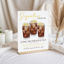 Receita de Coquetel Signature Long Island Iced Tea