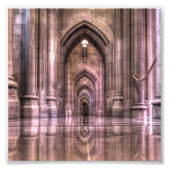 Foto Reflexões da Catedral Nacional de Washington (Frente)