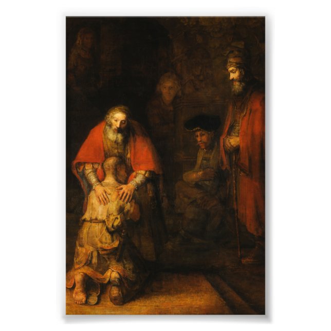 Foto Regresso do Filho Prodígio por Rembrandt van Rijn (Frente)