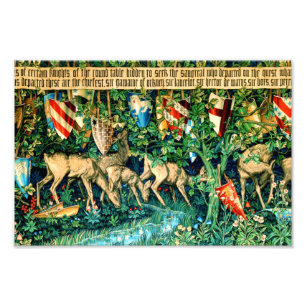 Foto Rei Medieval Arthur William Morris