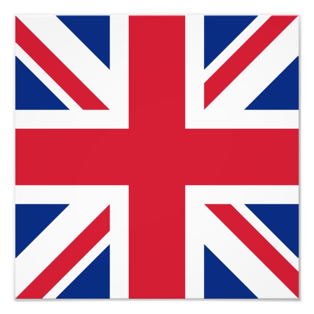 Foto Reino Unido União Jack Flag das Colônias britânica (Frente)