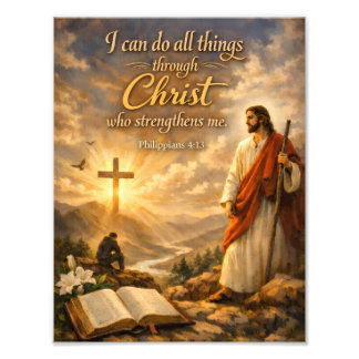 Foto Religious Bible verse sayings quotes wall art