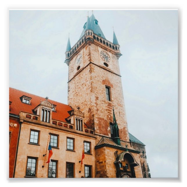 Foto Relógio Astronômico de Praga, Antiga Praça da Cida (Frente)