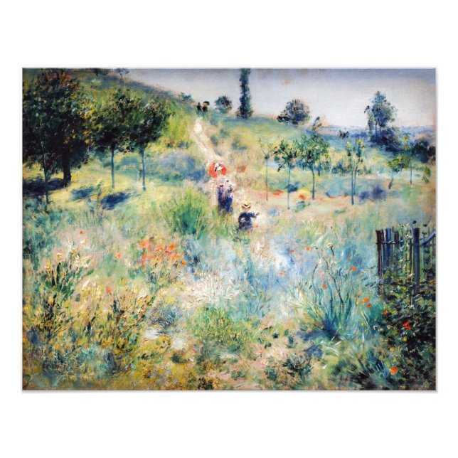 Foto Renoir - Caminho Que Lidera Através da Grama Alta (Frente)