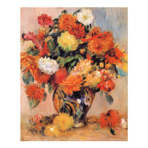 Foto Renoir - Vaso de Flores, 1884,