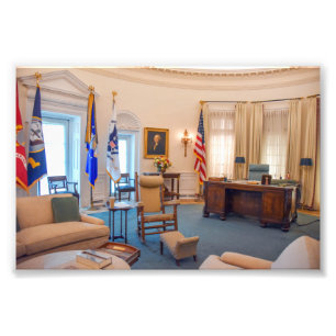 Foto Réplica da Sala Oval de Lyndon Baines Johnson