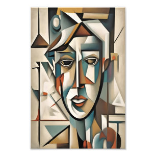 Foto Retrato Cubista Moderno - Abstrato Art