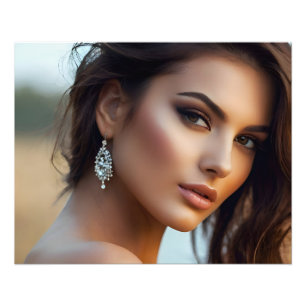 Foto Retrato da moda da arte feminina