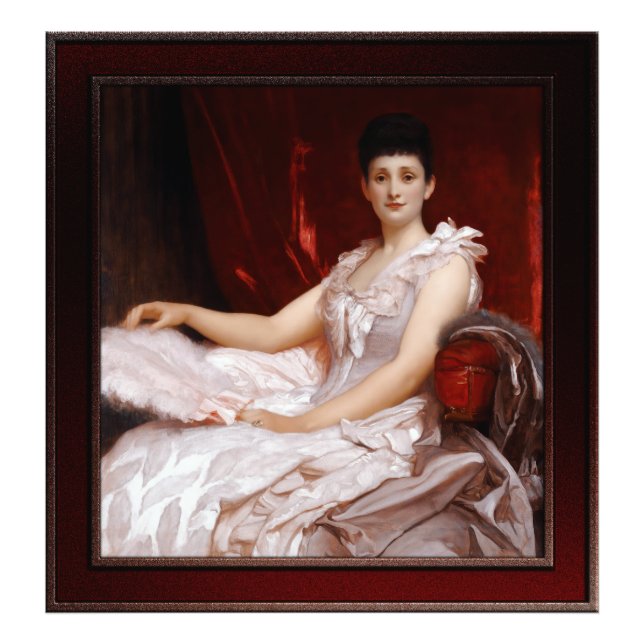 Foto Retrato De Amy Augusta, Lady Coleridge (Frente)