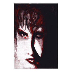 Foto Retrato de Arte de Homem de Música Goth Pós-Punk G