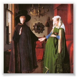 Foto Retrato de Giovanni Arnolfini e sua Esposa