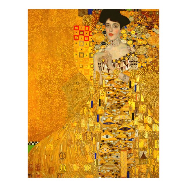 Foto Retrato de Gustav Klimt de Adele Bloch-Bauer I (Frente)