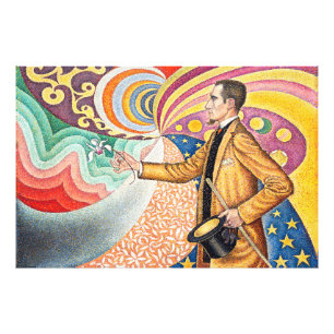 Foto Retrato de M. Félix Fénéon em 1890 por Paul Signac