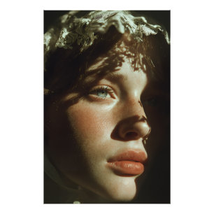 Foto Retrato de Renda Vintage Etéreo - Olho Azul Românt