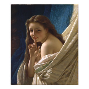 Foto Retrato de uma Jovem Mulher por Pierre Auguste Cot