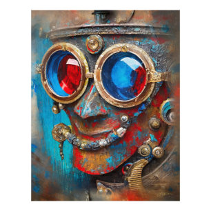 Foto Retrato do Homem de Lata Steampunk