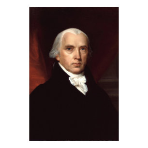 Foto Retrato do presidente James Madison por John