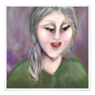 Foto Retrato Feminino Moderno e Suave Conhecimento Arte