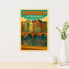 Foto Retro Amsterdã Holanda