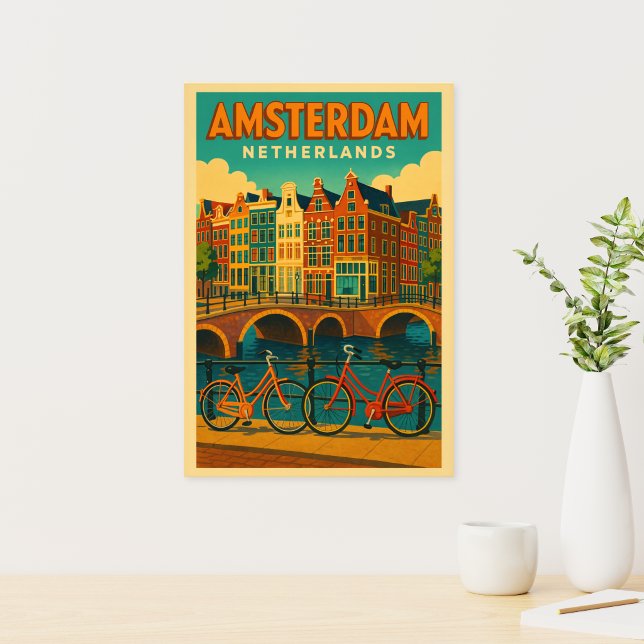Foto Retro Amsterdã Holanda (Criador carregado)