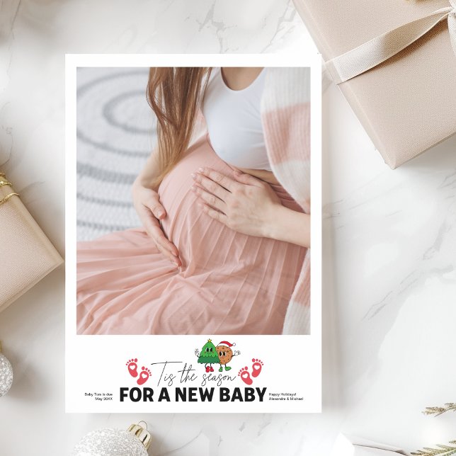 Foto Retro Este Anúncio De Gravidez Da Estação (Criador carregado)