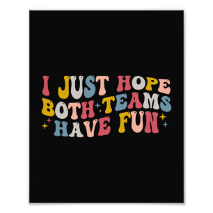 Foto Retro Groovy Eu Só Espero Que Ambas As Equipes Se 