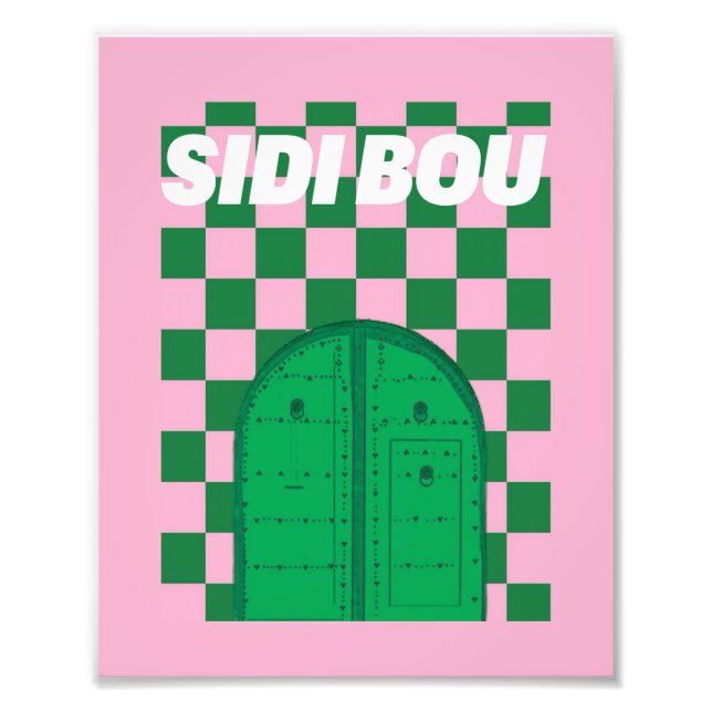 Foto Retro Sidi Bou Said (Frente)