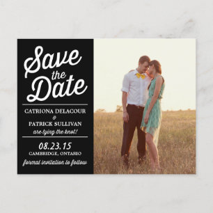 Foto retrorativa em preto e branco Salvar o Cartão