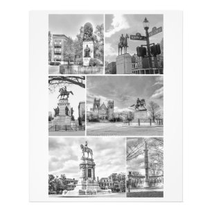 Foto Richmond VA Virginia Monuments Collage