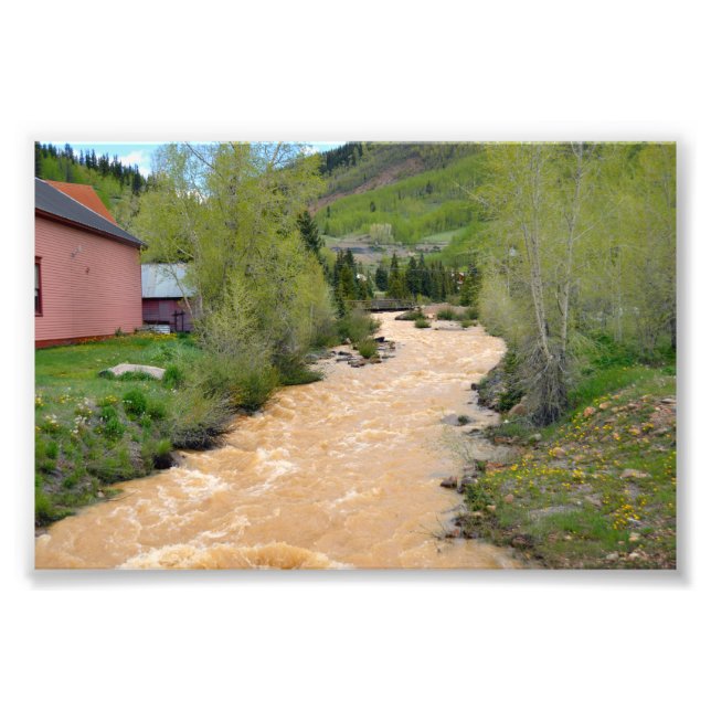 Foto Rio Animas em Silverton, Colorado (Frente)