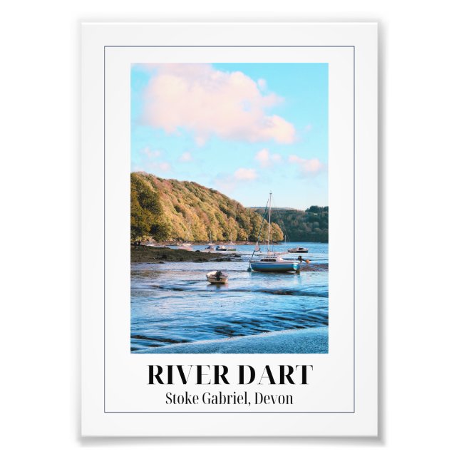 Foto Rio Dart, Stoke Gabriel, Devon (Frente)