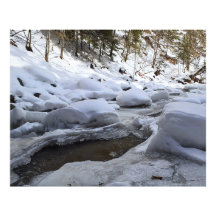 Rio de Montanha de Inverno – Wild Nature Romênia