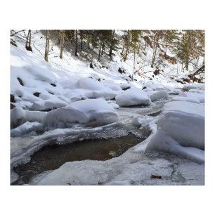 Foto Rio de Montanha de Inverno – Wild Nature Romênia