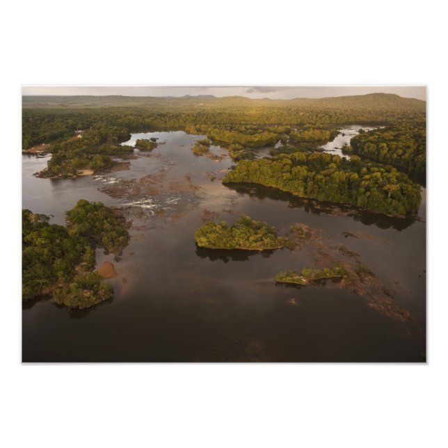 Foto Rio Essequibo, rio mais longo da Guiana e 4 (Frente)