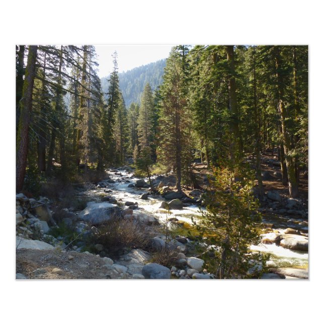 Foto Rio Kaweah no Parque Nacional de Sequoia (Frente)