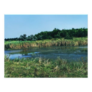 Foto Rio Molochnaya perto de Melitopol. Sul da Ucrânia