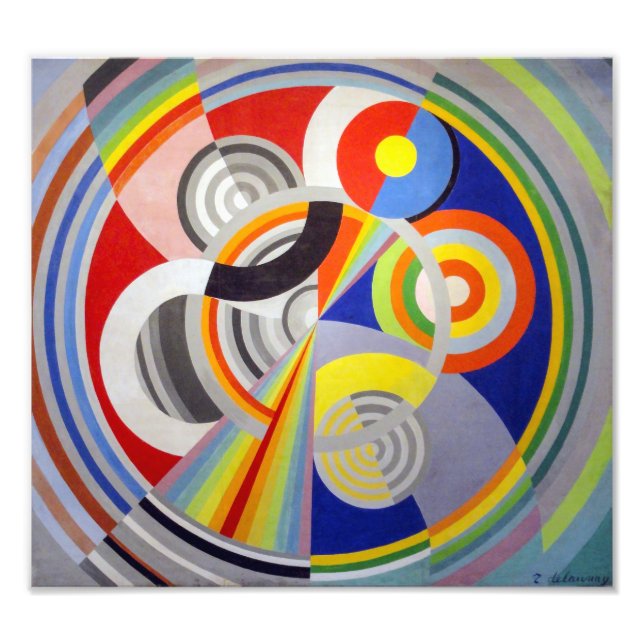 Foto Ritmo n.o 1 | Robert Delaunay | (Frente)