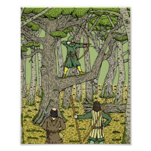 Foto Robin Hood na Floresta de Sherwood