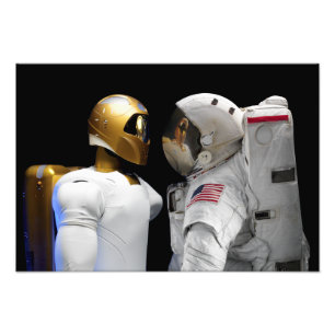 Foto Robonaut 2, uns dexterous, hel do astronauta do