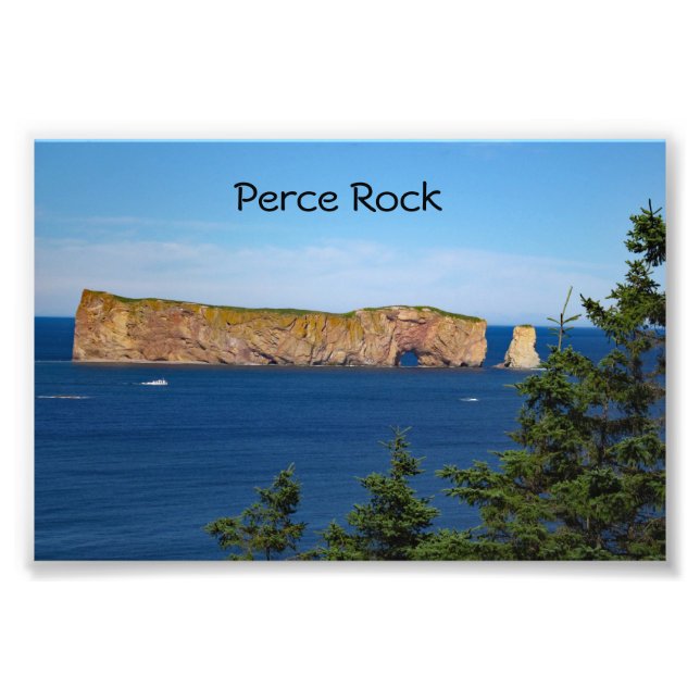 Foto Rochê Percé no Golfo de São Lourenço (Frente)